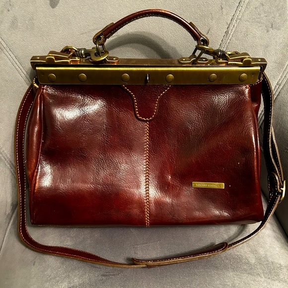 Handbags - Leather Satchel from Tuscany.